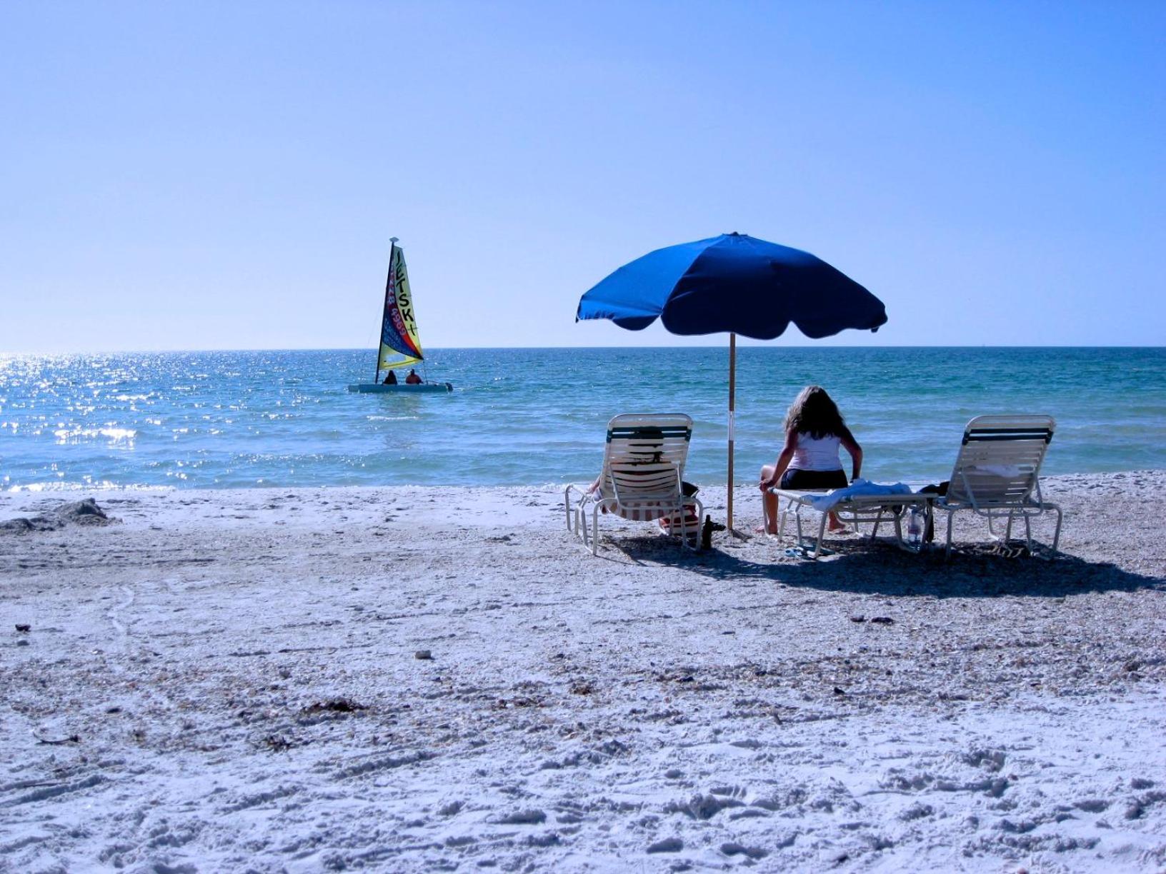 ブレイデントン・ビーチAnna Maria Island Beach Palms 8Bアパートメント エクステリア 写真